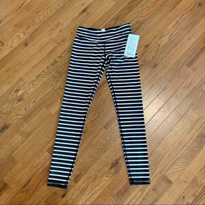 New IVIVVA Black White Stripe Rhythmic Tight 14